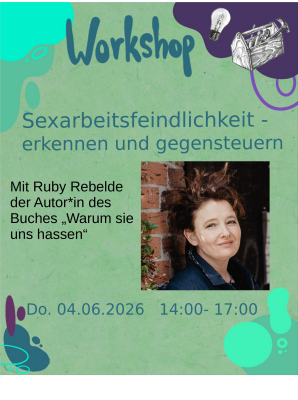 Workshop im erogene Zone Workshopraum am 04.06.2026 von 14:00- 17:00 - 