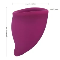 Menstrual Cup Fun Cup by Fun Factory violet B: 6,3 cm, Ø 4,3 cm, 30 ml