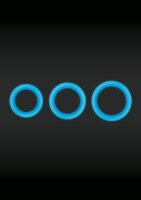Penisring firefly halo von nsnovelties blau gross