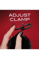 Adjustable nipple clamps with pompoms
