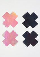 "wow boobs" Nippelsticker Kreuz