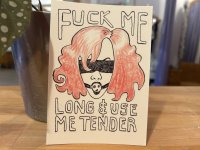 Postkarte fuck me von kokkin@