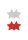 Nippelsticker 8pasties) 2 Paar Stern rot/silber