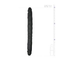 Silicone Double Ended Dildo - Black