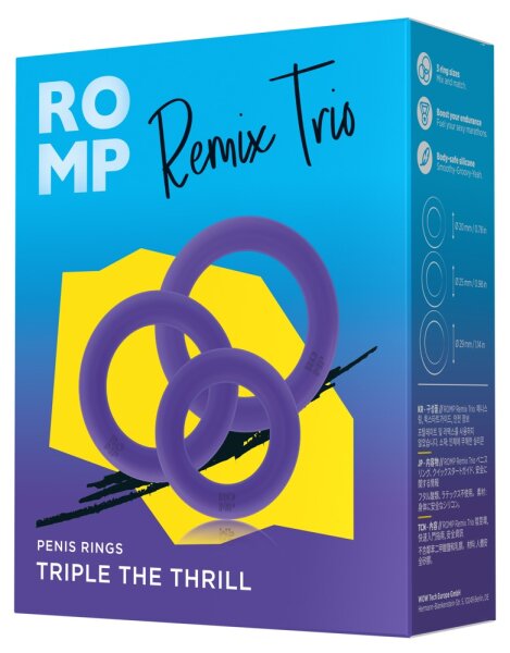 Penisring Set "Remix Trio"von Romp