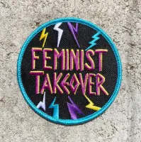 gestickter Patch  "Feminist Takeover" von...