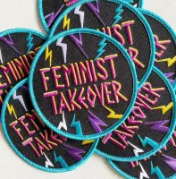 gestickter Patch  "Feminist Takeover" von...