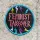 gestickter Patch  "Feminist Takeover" von glitza glitza