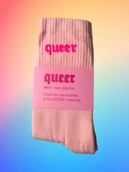 Socken "queer"