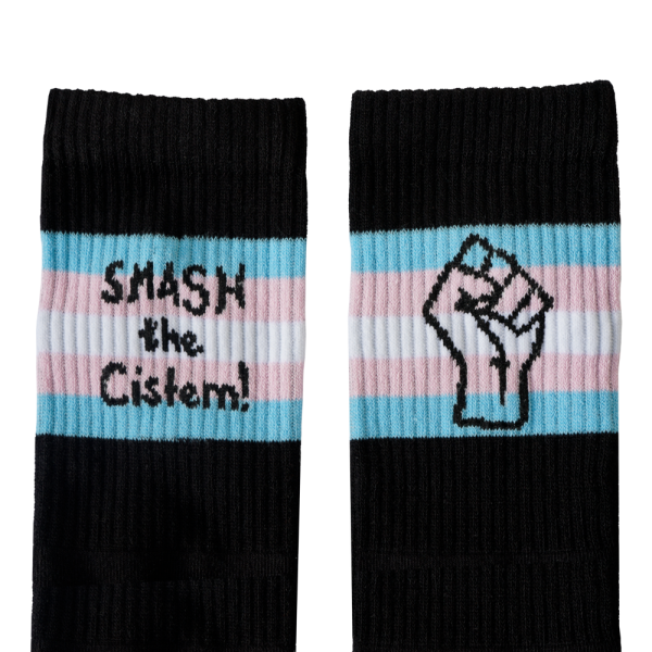 Sportsocken "smash the Cistem"