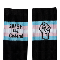 Sportsocken "smash the Cistem"